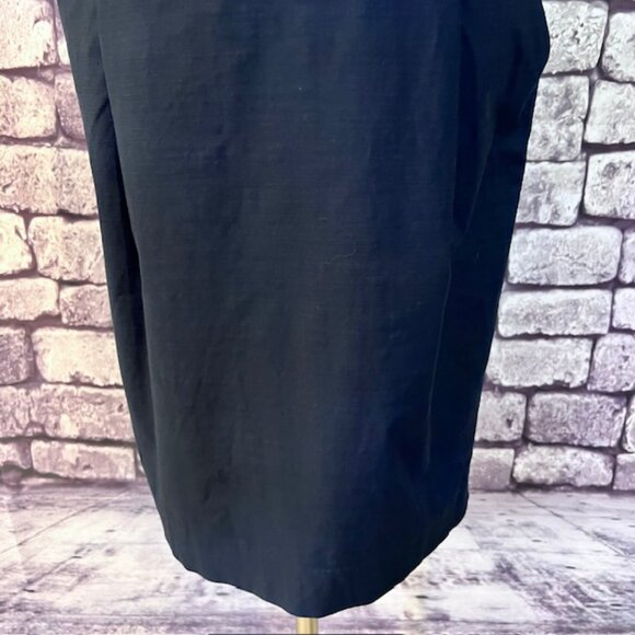 Ann Taylor Navy Fully Sleeveless Dress Size 6 - Picture 3 of 10